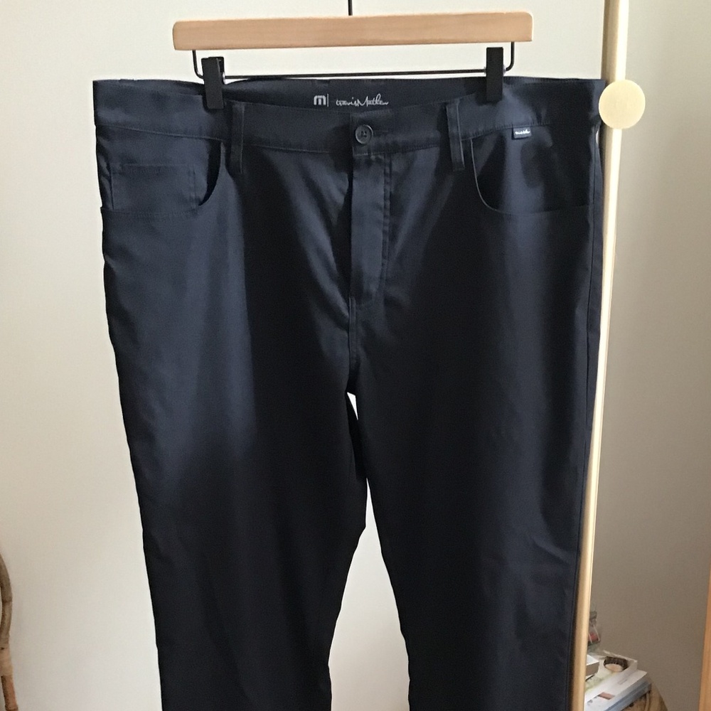 Travis Mathew Open To Close Pant Size 40 Black - image 3